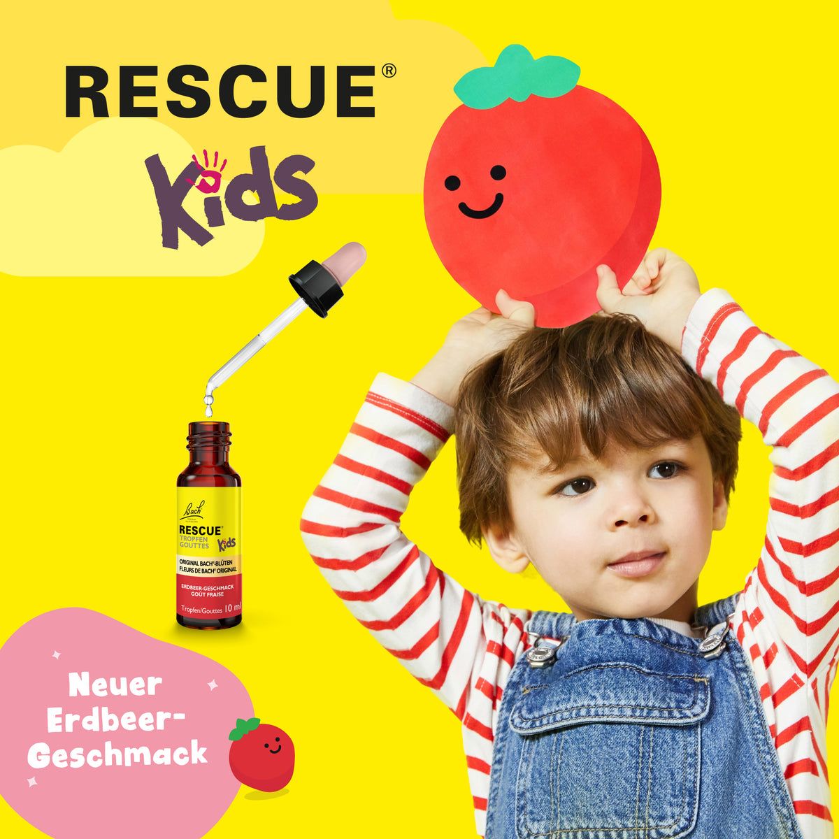 RESCUE® Kids Tropfen Erdbeere, 10 ml