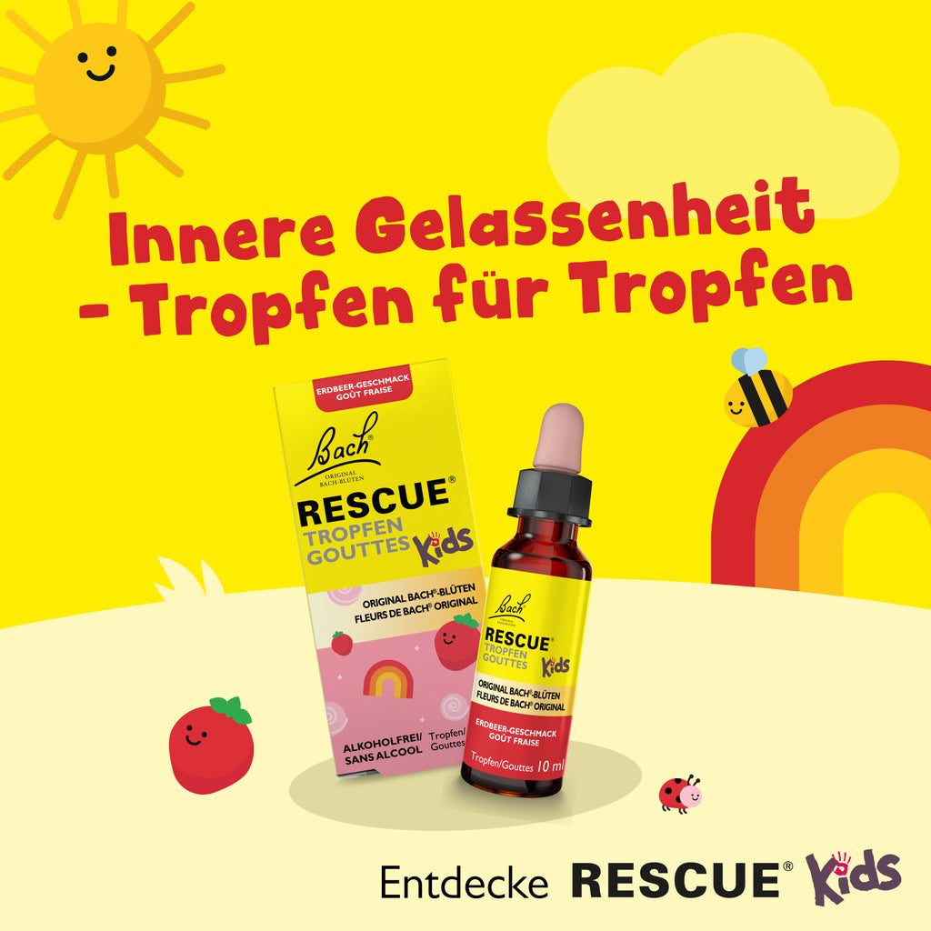 RESCUE® Kids Tropfen Erdbeere, 10 ml