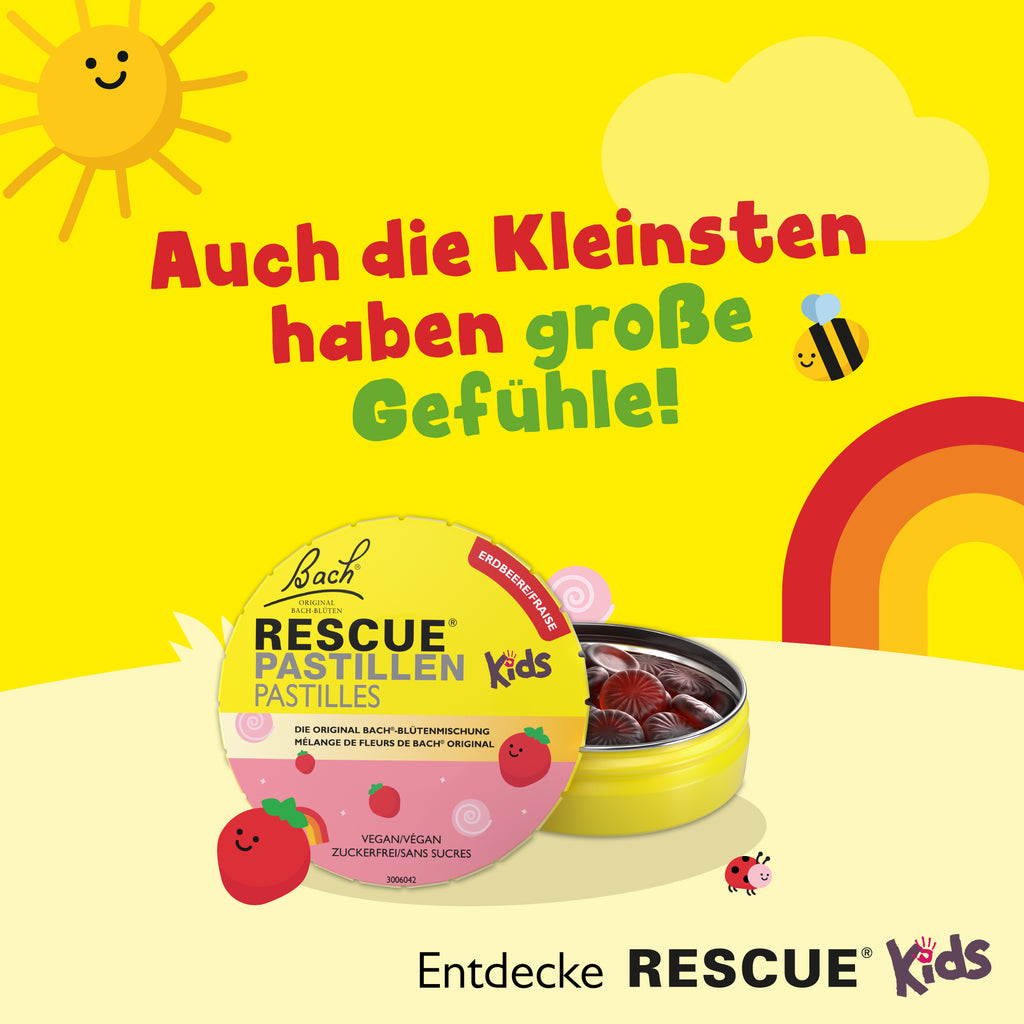RESCUE® Kids Pastillen Erdbeere, 50 g