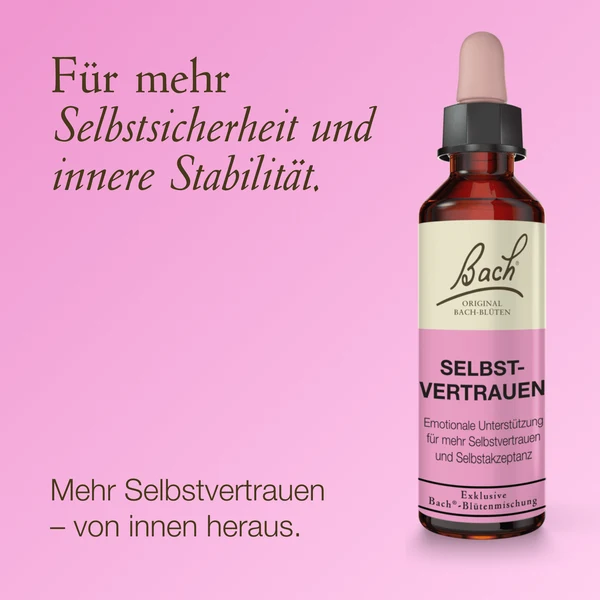 Bach®-Blütenmischung Selbstvertrauen, 20 ml