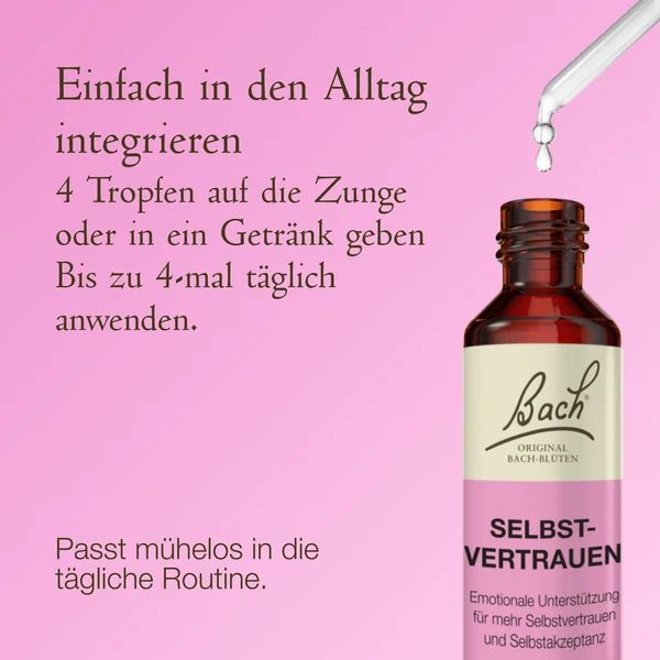 Bach®-Blütenmischung Selbstvertrauen, 20 ml