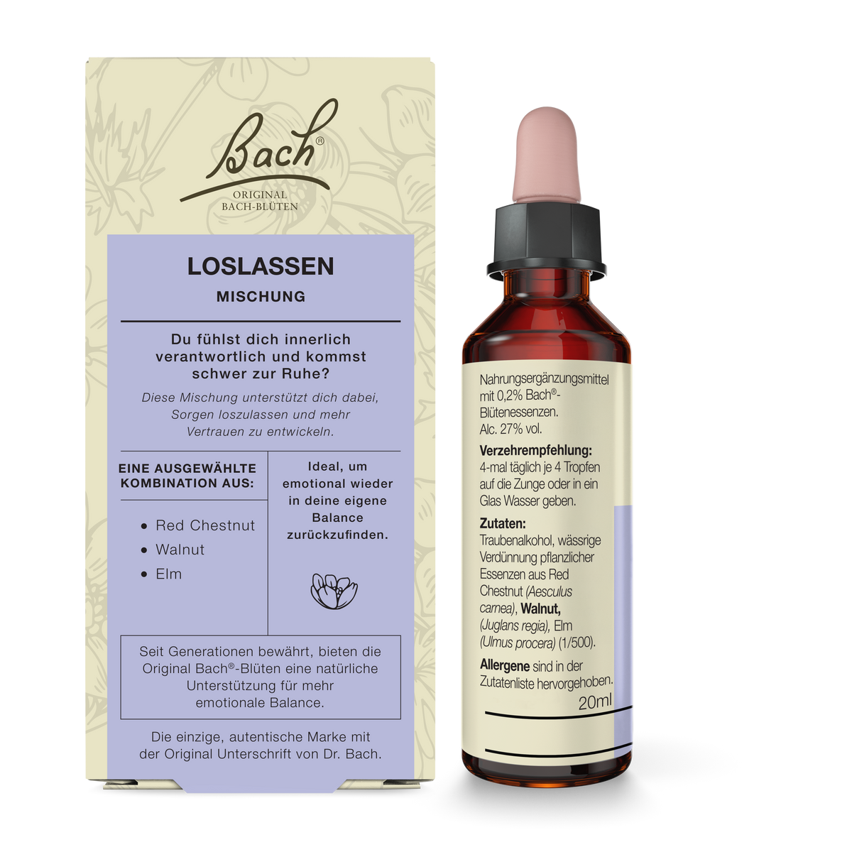 Bach®-Blütenmischung Loslassen, 20 ml