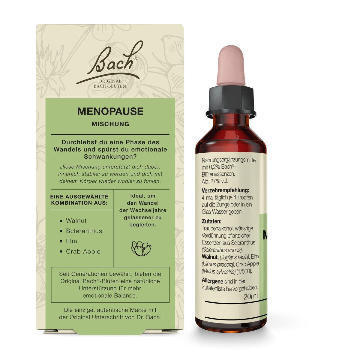 Bach®-Blütenmischung Menopause, 20 ml