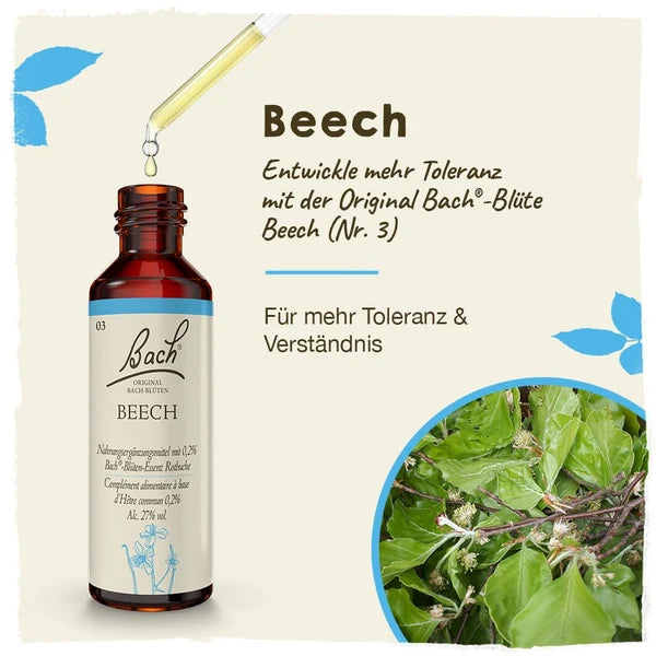 Bach®-Blüte Nr. 3 Beech (Rotbuche), 20 ml