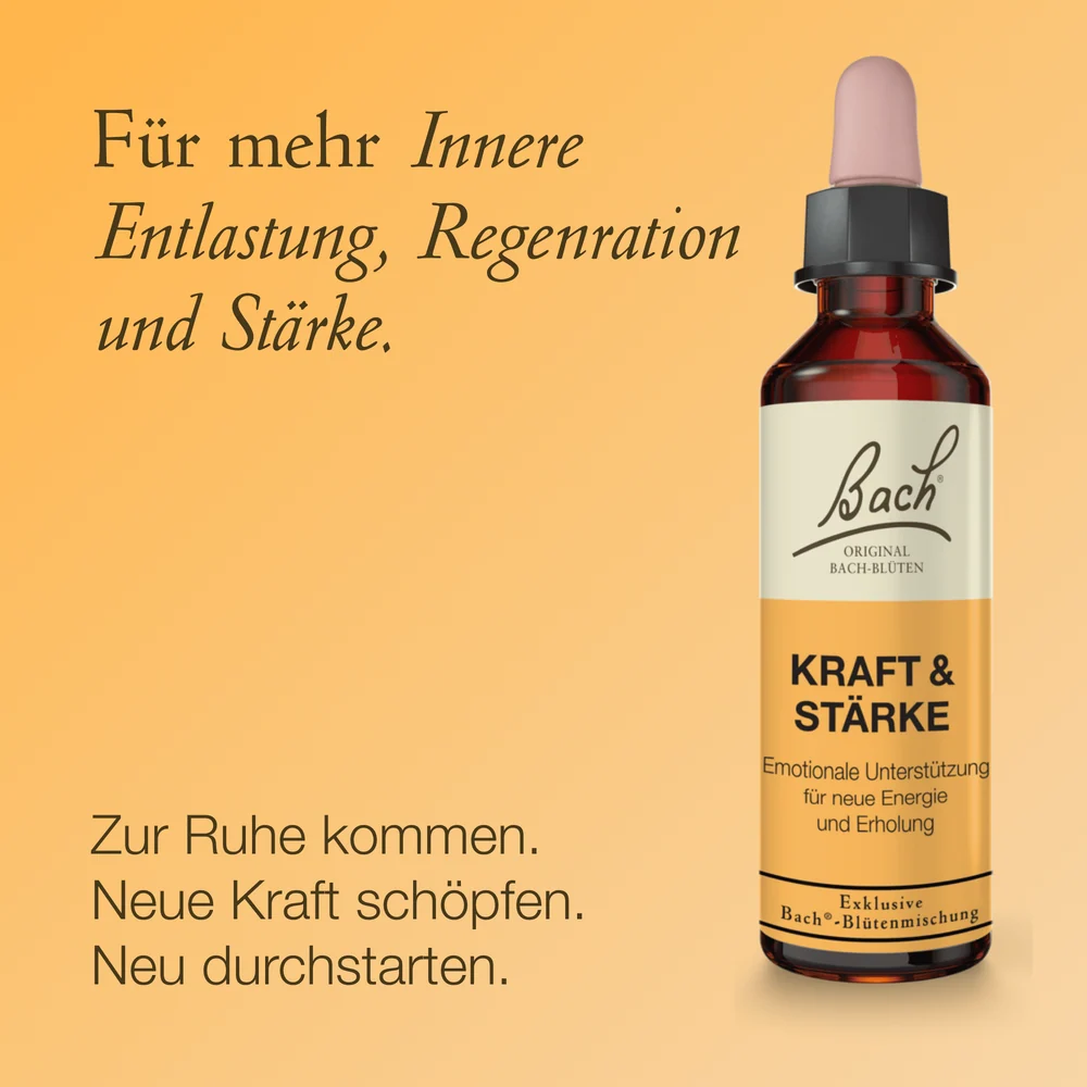 Bach®-Blütenmischung Kraft & Stärke, 20 ml
