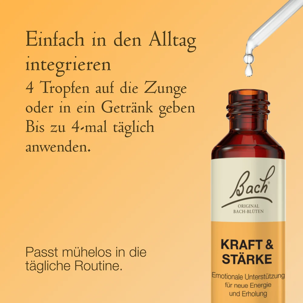 Bach®-Blütenmischung Kraft & Stärke, 20 ml