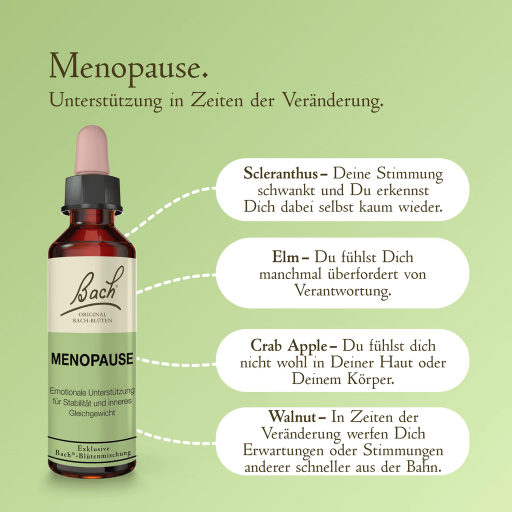 Bach®-Blütenmischung Menopause, 20 ml