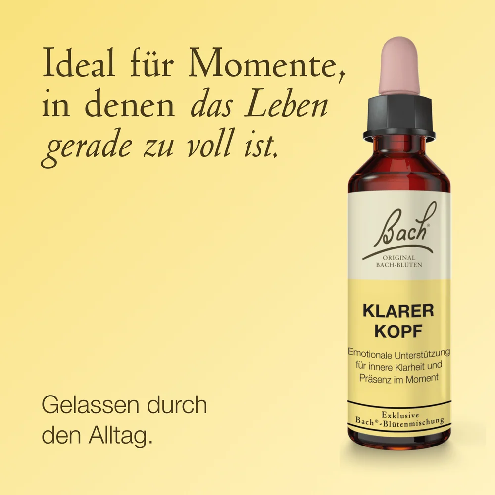 Bach®-Blütenmischung klarer Kopf, 20 ml