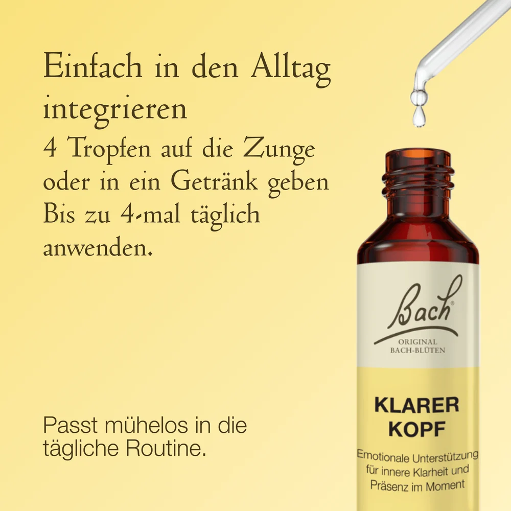 Bach®-Blütenmischung klarer Kopf, 20 ml