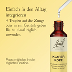 Bach®-Blütenmischung klarer Kopf, 20 ml