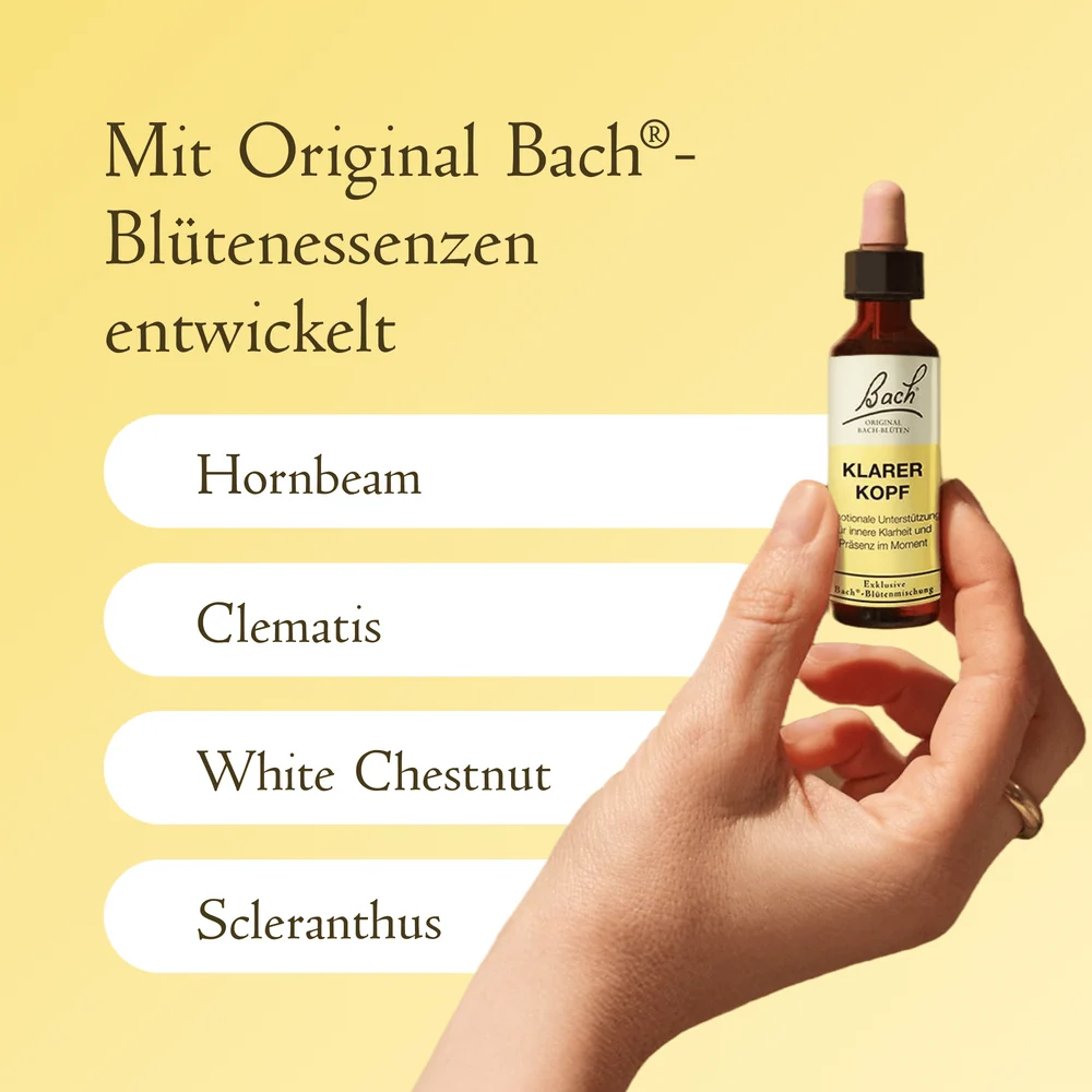 Bach®-Blütenmischung klarer Kopf, 20 ml