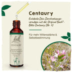 Bach®-Blüte Nr. 4 Centaury (Tausendgüldenkraut), 20 ml