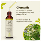 Bach®-Blüte Nr. 9 Clematis (Weiße Waldrebe), 20 ml