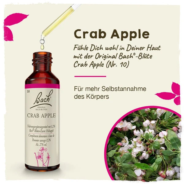 Bach®-Blüte Nr. 10 Crab Apple (Holzapfel), 20 ml