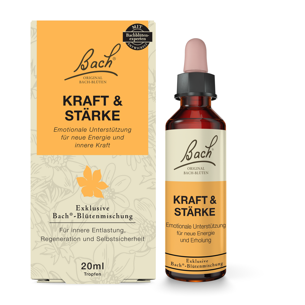 Bach®-Blütenmischung Kraft & Stärke, 20 ml