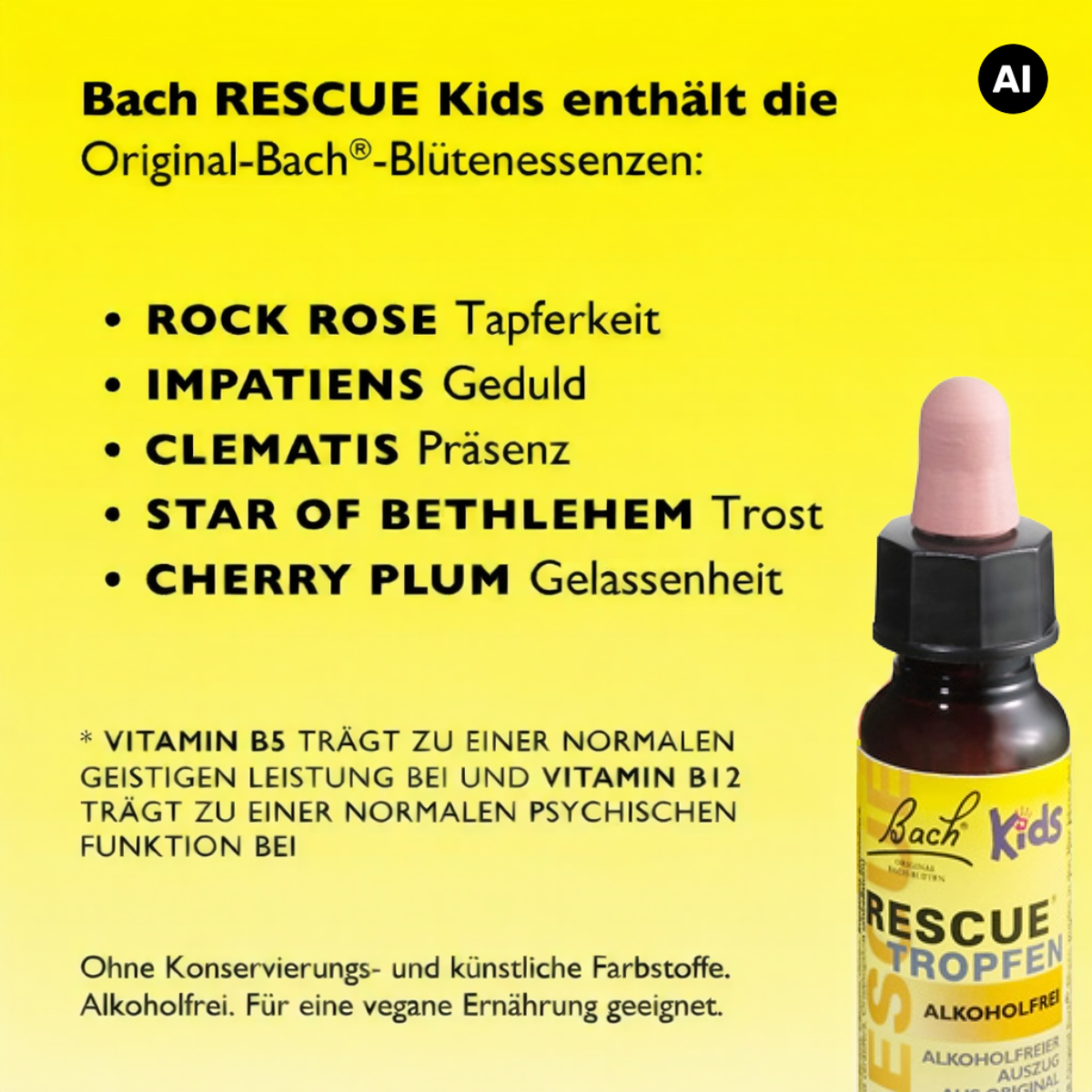 RESCUE® Kids Tropfen, 10 ml