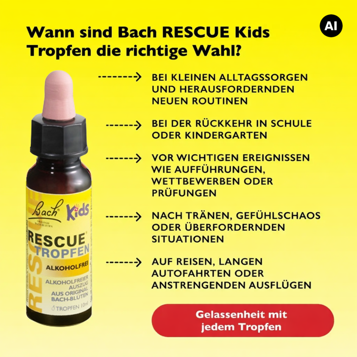 RESCUE® Kids Tropfen, 10 ml