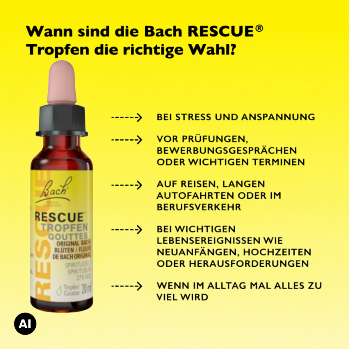 RESCUE® Tropfen, 20 ml