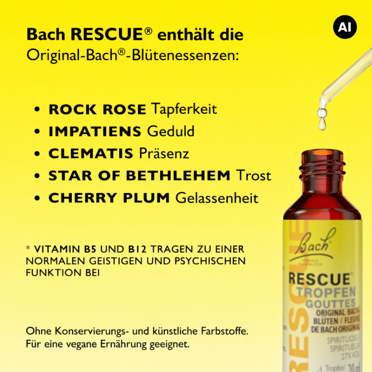 RESCUE® Tropfen, 20 ml