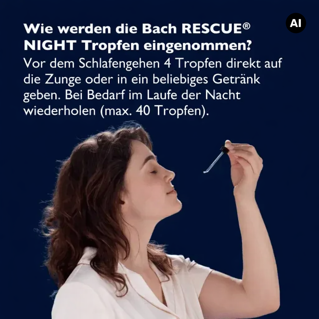 RESCUE® Night Tropfen ohne Alkohol, 10 ml