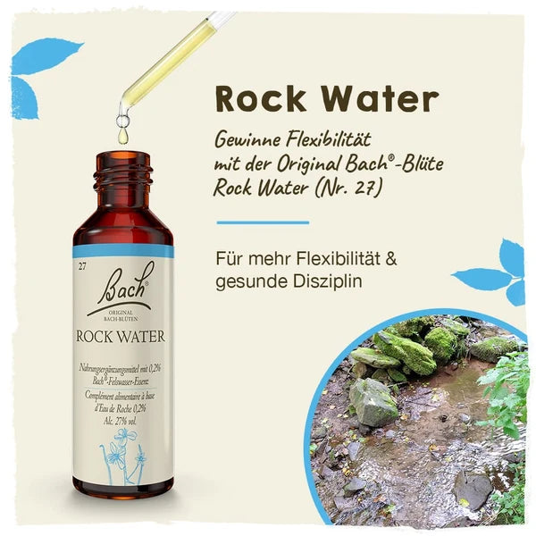 Bach®-Blüte Nr. 27 Rock Water (Felswasser), 20 ml